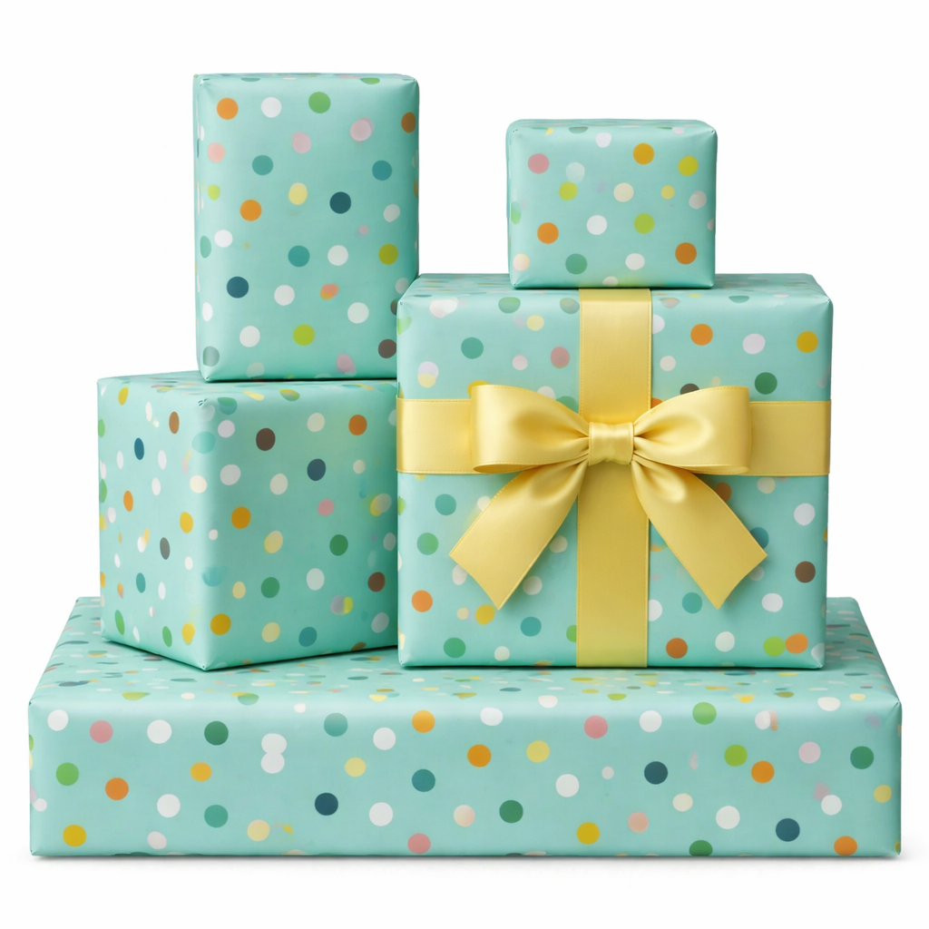 Papel de Regalo Lunares