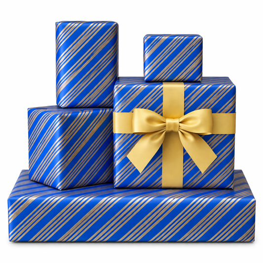 Papel de Regalo Azul