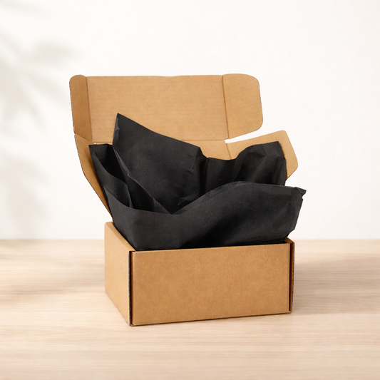 Papel de Seda Negro 100 hojas