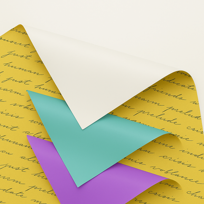 Papel Coreano Duplex Escrito