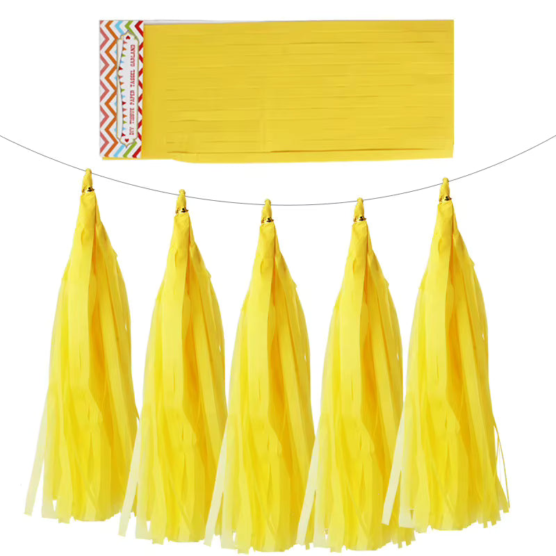 Guirnalda de Flecos decorativos