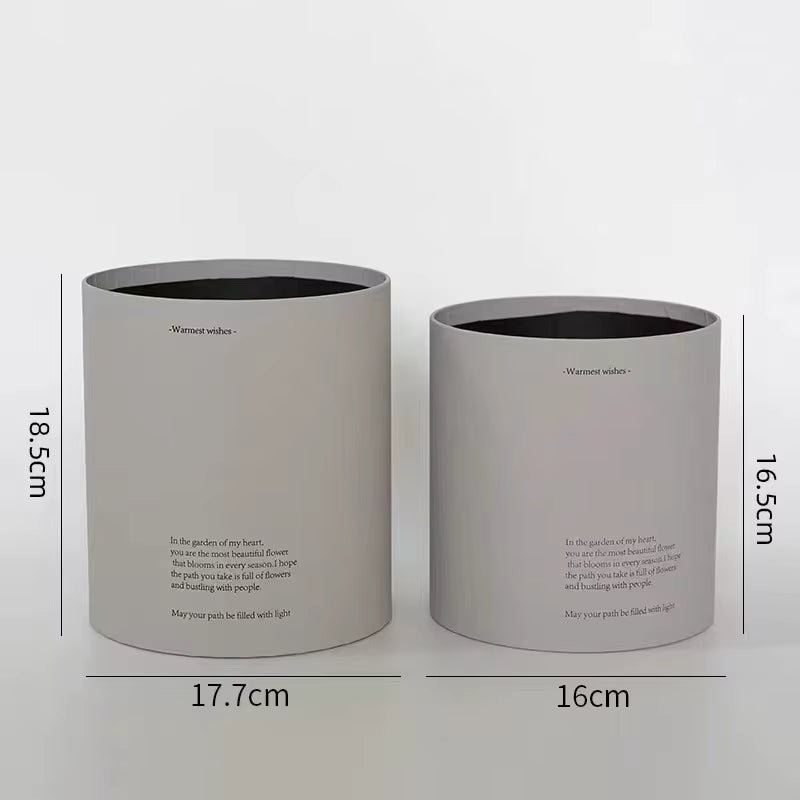 Cajas Cilindricas Mate x2