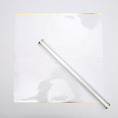 Papel Celofán Coreano Con Borde Lateral