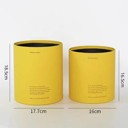 Cajas Cilindricas Mate x2