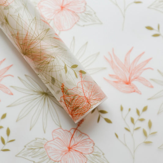 Papel Coreano Flores
