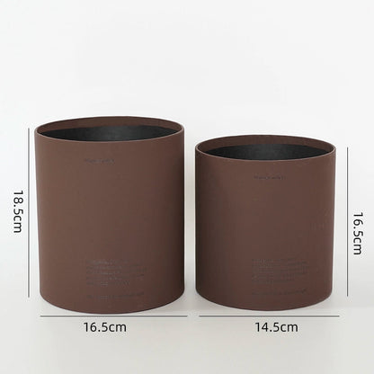 Cajas Cilindricas Mate x2