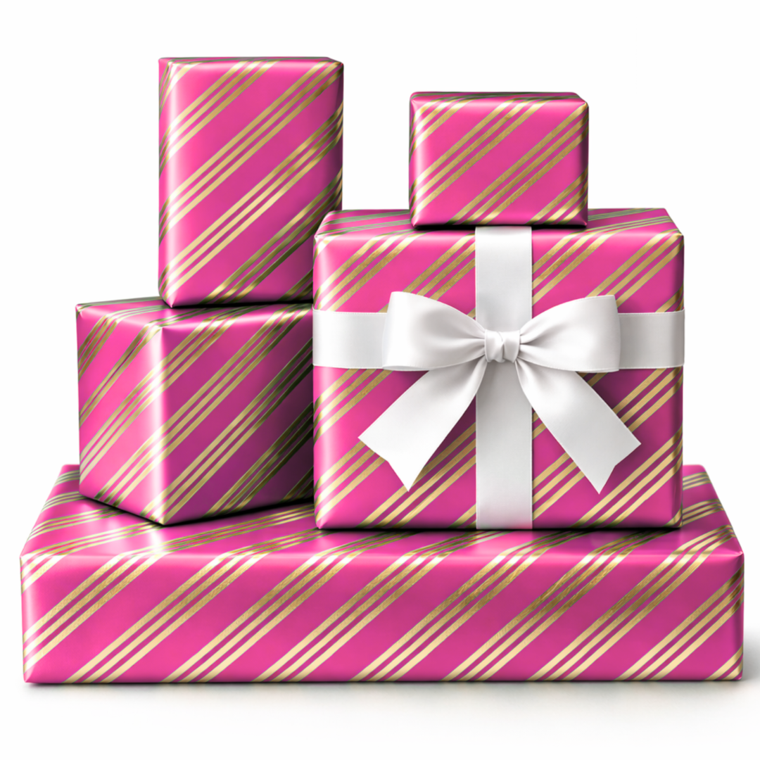 Papel de Regalo Fucsia