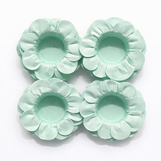 Base Pirotin Pétalo Verde Agua