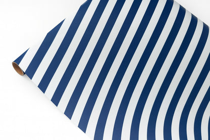 Papel de Regalo Rayas Azules