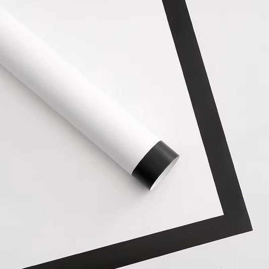 Papel Coreano Con Borde B y N