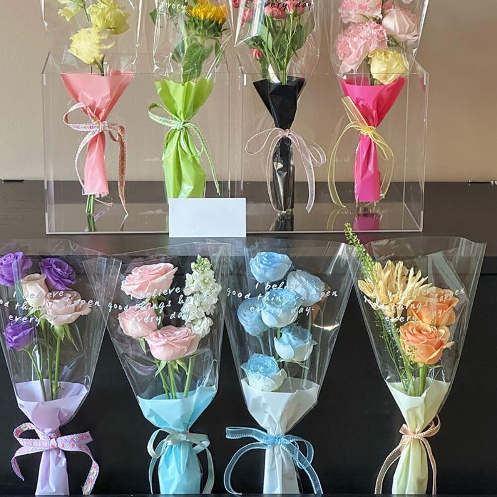 Cono Impermeable Para Flores x25