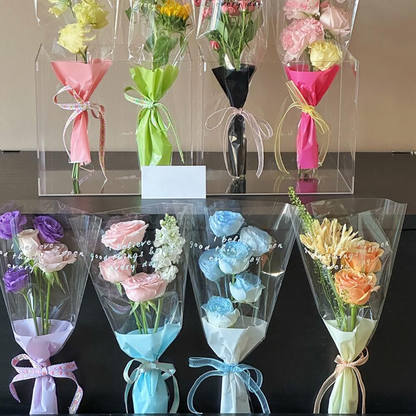 Cono Impermeable Para Flores x25
