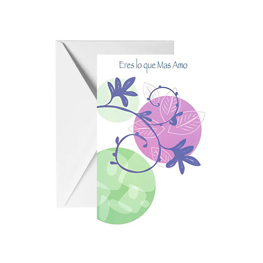 Tarjeta Eres lo que mas amo