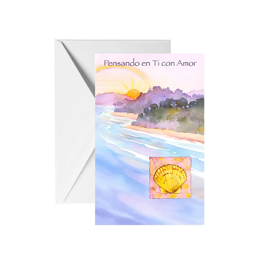 Tarjeta Pensando en ti