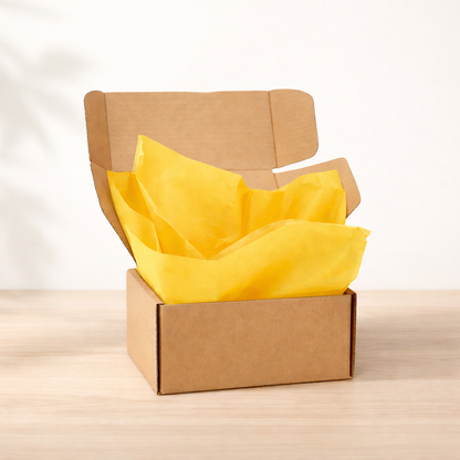 Papel de Seda Amarillo 100 hojas