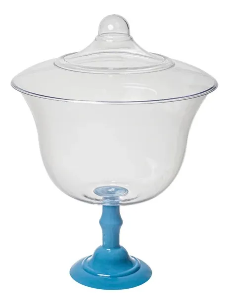 Caramelera Con Tapa Celeste
