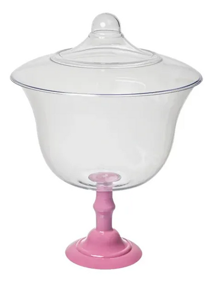 Caramelera Con Tapa Rosa