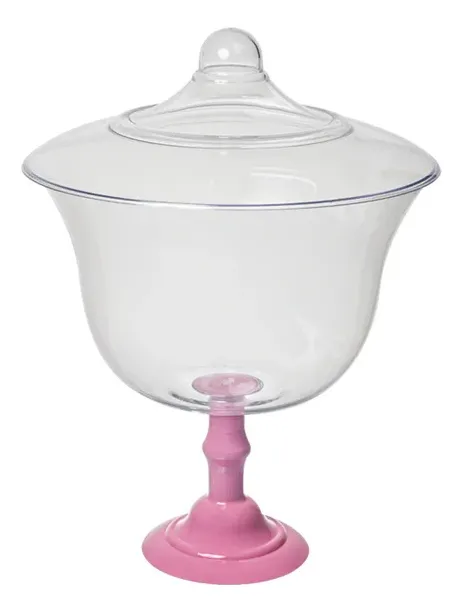 Caramelera Con Tapa Rosa