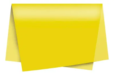 Papel de Seda Amarillo 100 hojas