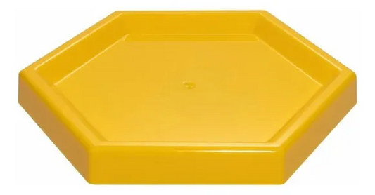 Bandeja Hexagonal Amarilla