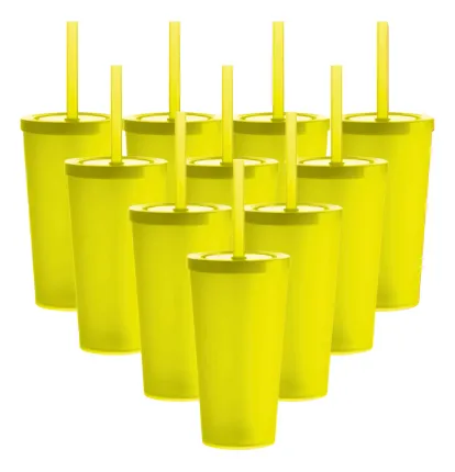Vaso Twister Amarillo x12