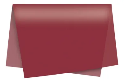 Papel de Seda Bordó 100 hojas