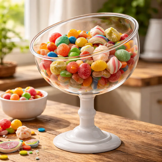 Caramelera Copa Candy M Blanca