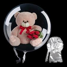 Globo Burbuja para Peluches 24" x6u